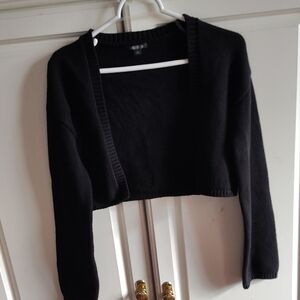 Wild Fable Women's Black Knit Shrug